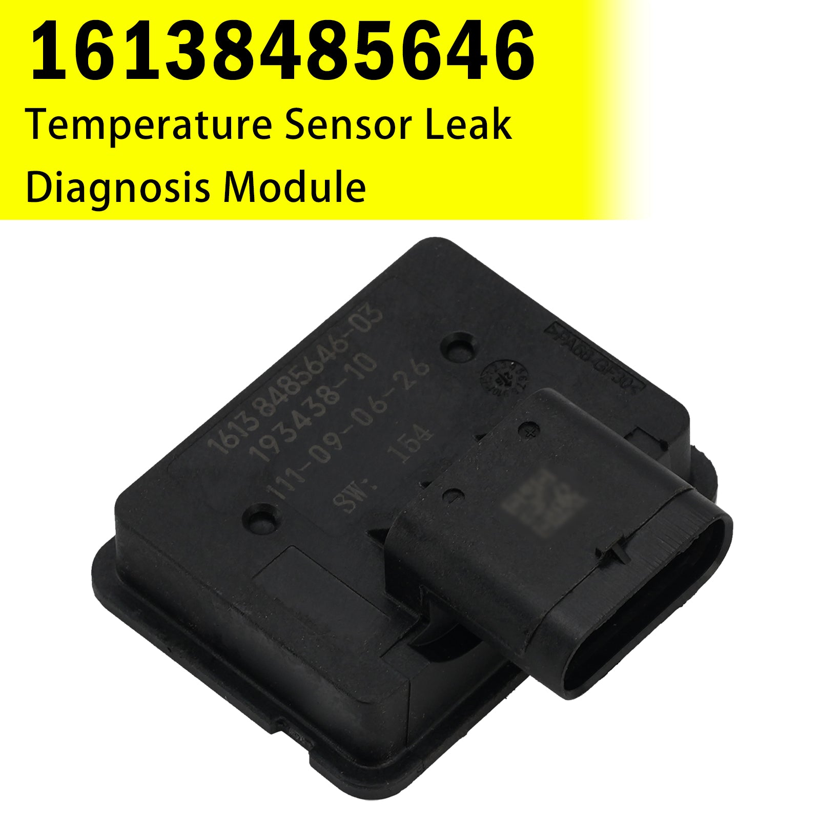 16138485646 Module diagnostic fuite capteur température pour BMW 2017-2020