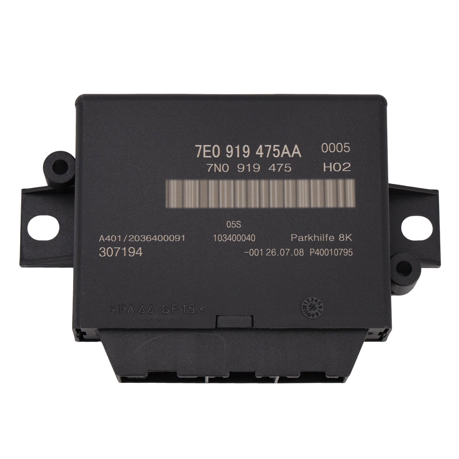 Module contrôle aide parking 7E0919475AA pour VW Transporter Amarok