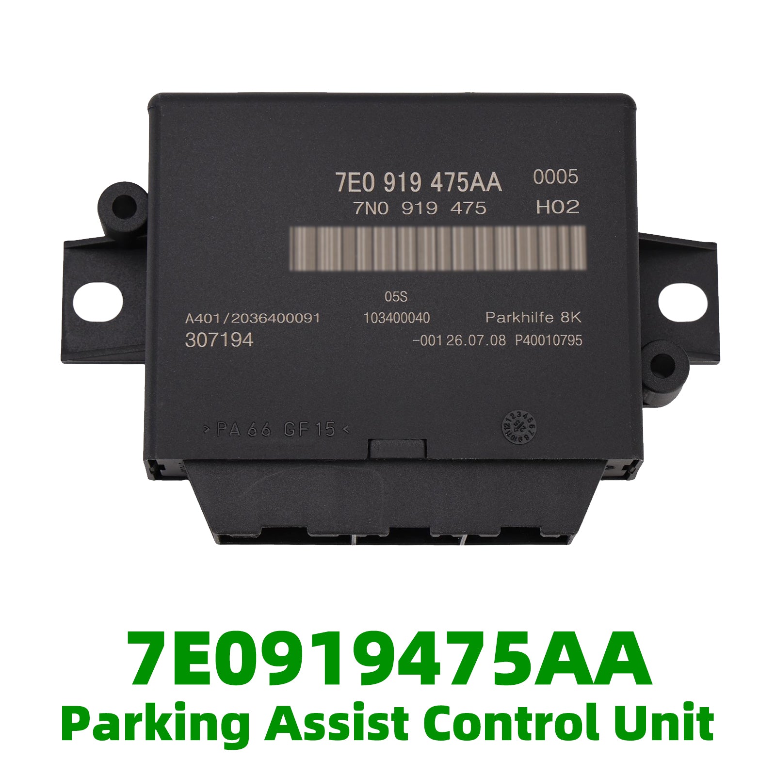 Module contrôle aide parking 7E0919475AA pour VW Transporter Amarok