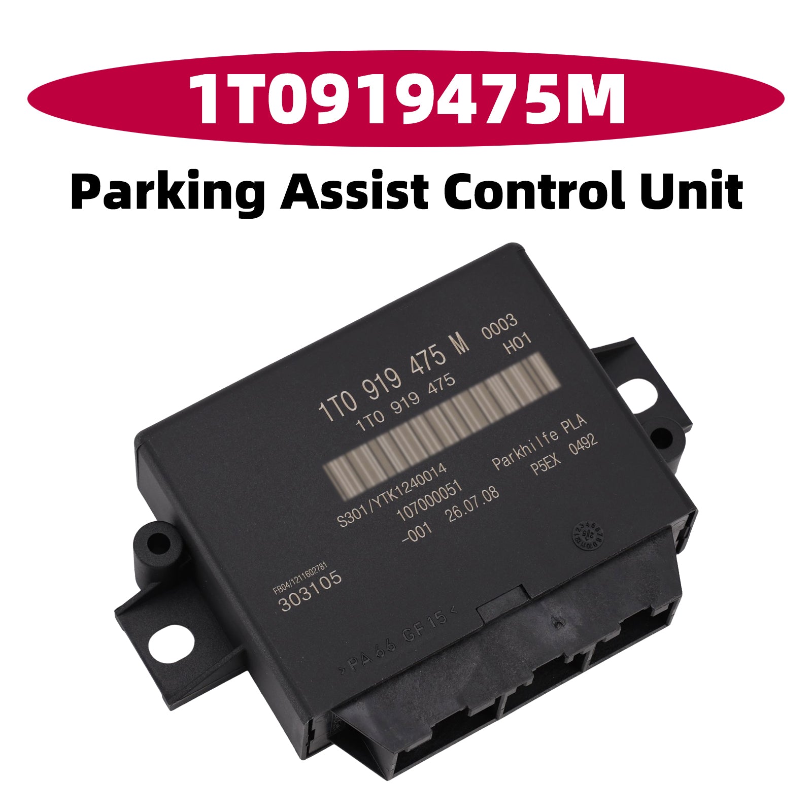 Module contrôle aide parking 1T0919475M pour VW Passat CC Tiguan