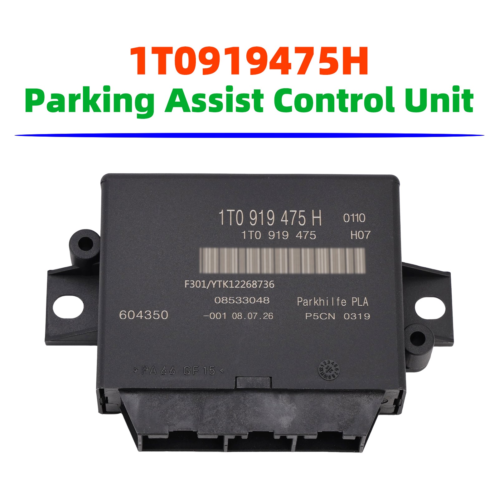 Module contrôle aide parking 1T0919475H pour VW Passat CC Tiguan