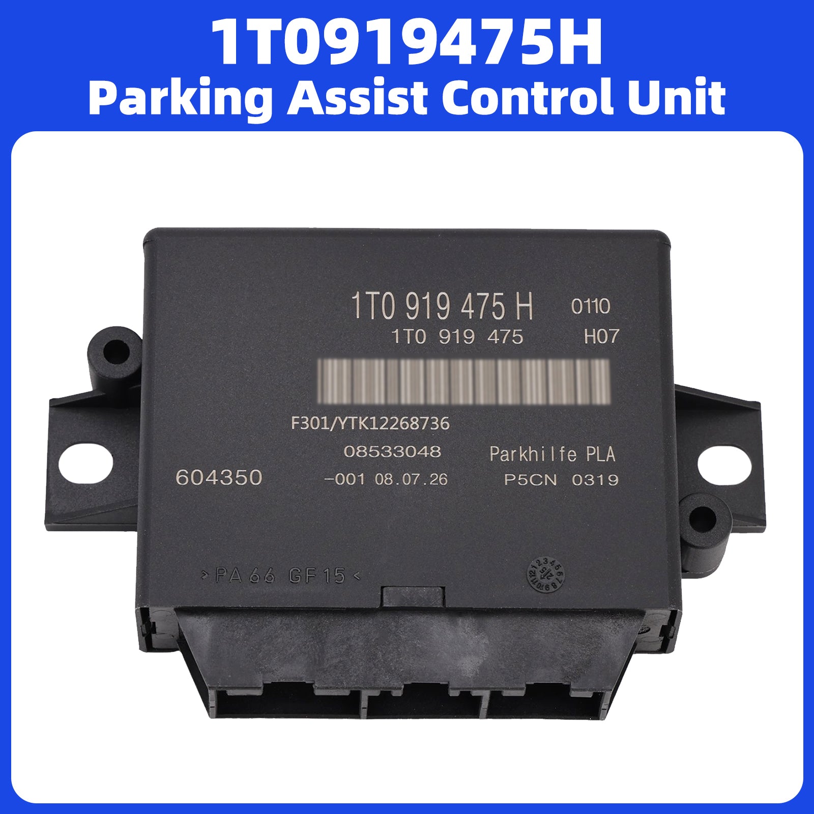 Module contrôle aide parking 1T0919475H pour VW Passat CC Tiguan