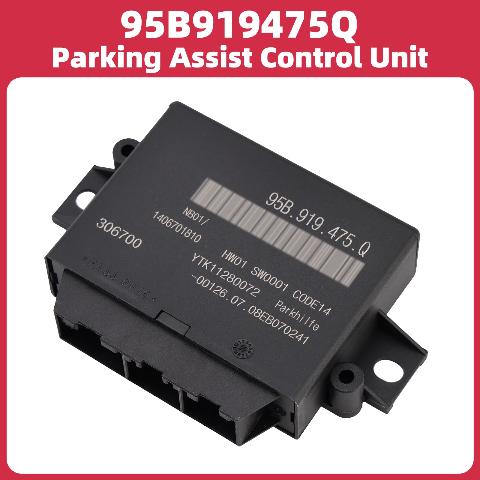 Module contrôle aide parking 95B919475Q pour Porsche Cayenne Macan 2015-2024