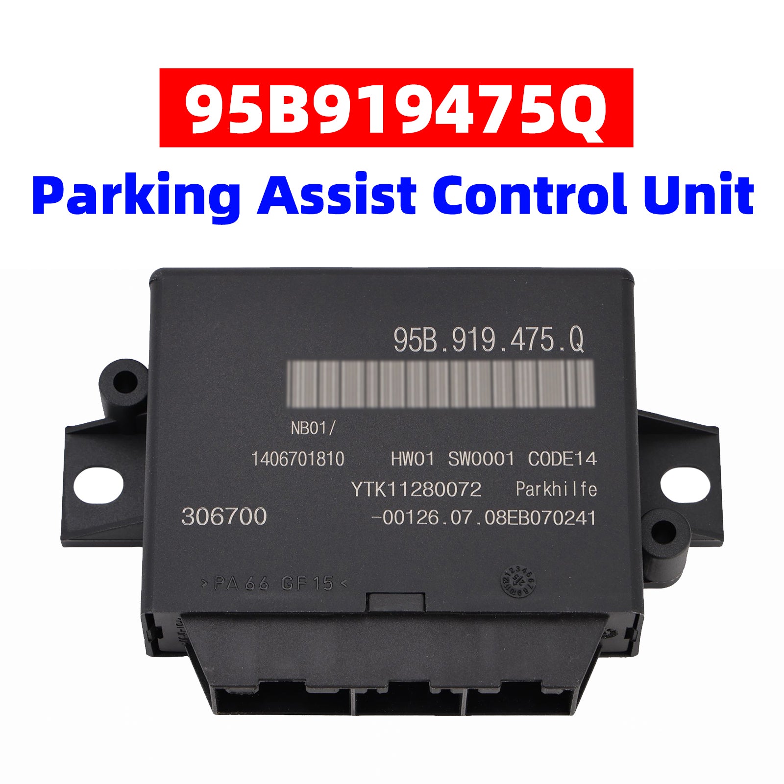 Module contrôle aide parking 95B919475Q pour Porsche Cayenne Macan 2015-2024