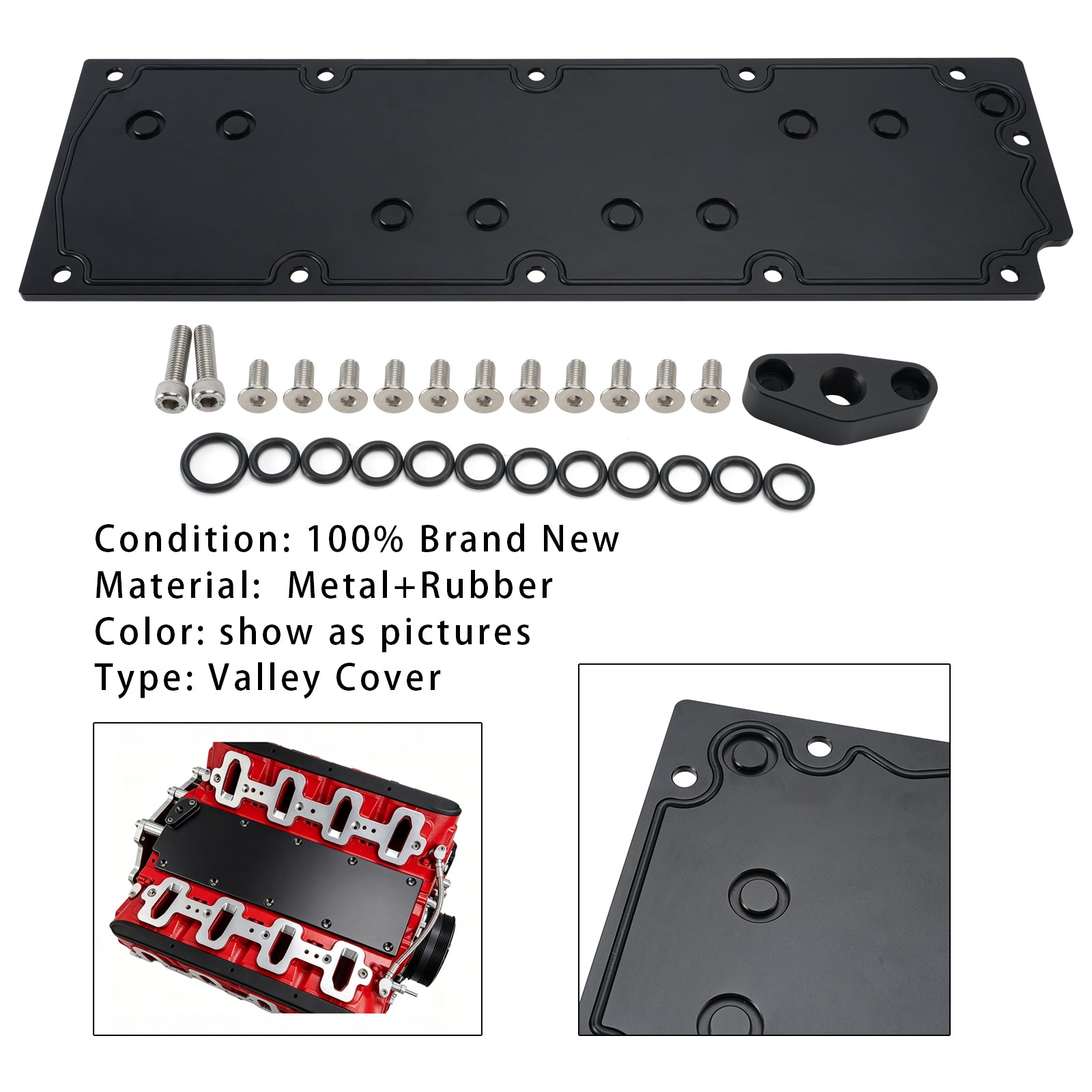 LS Gen 4 Abdeckplatte mit Dichtung für LS LS2 LS3 L99 551646