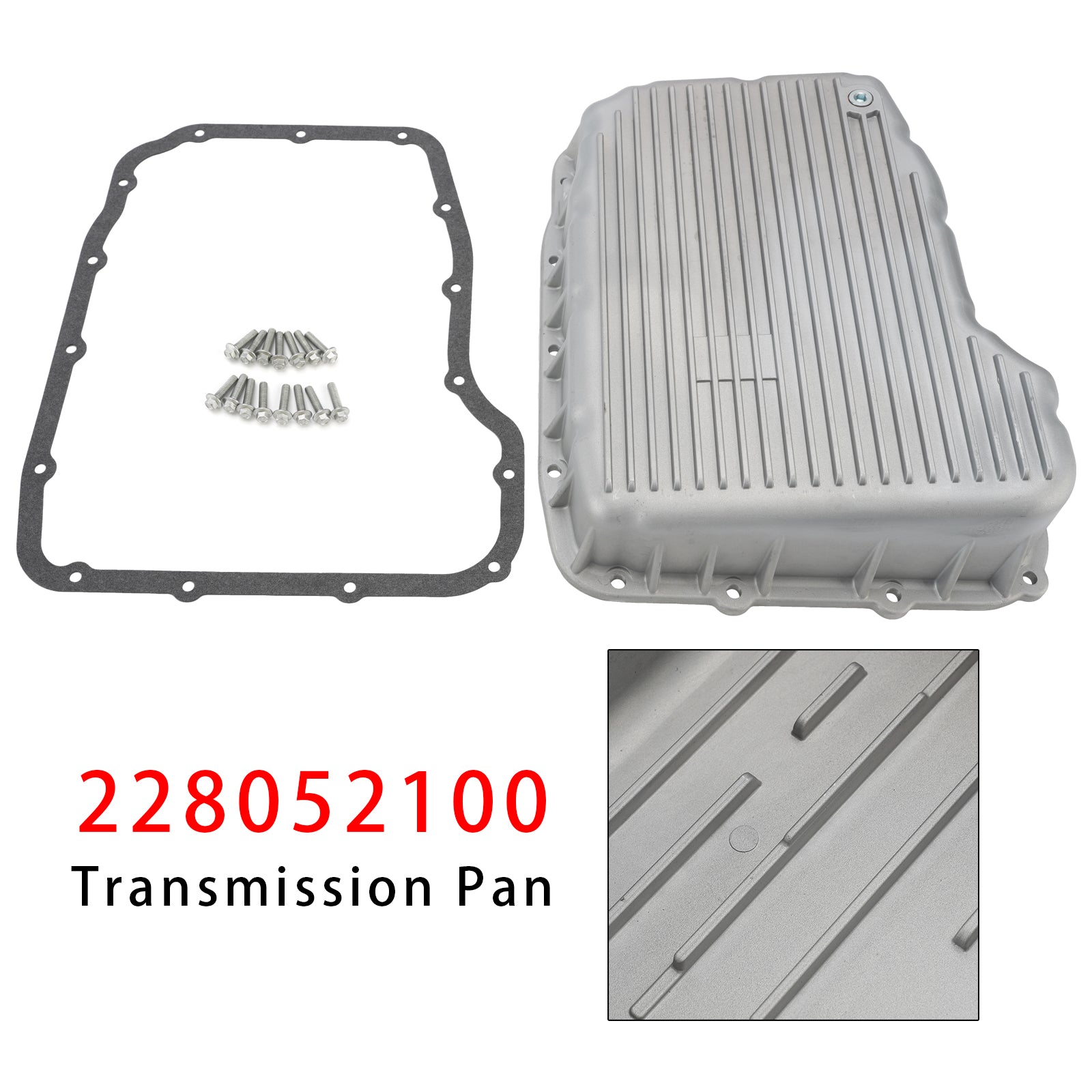 Cárter de aceite de aluminio 228052100 para Dodge Ram 6.7 Cummins Diesel 2007-2025
