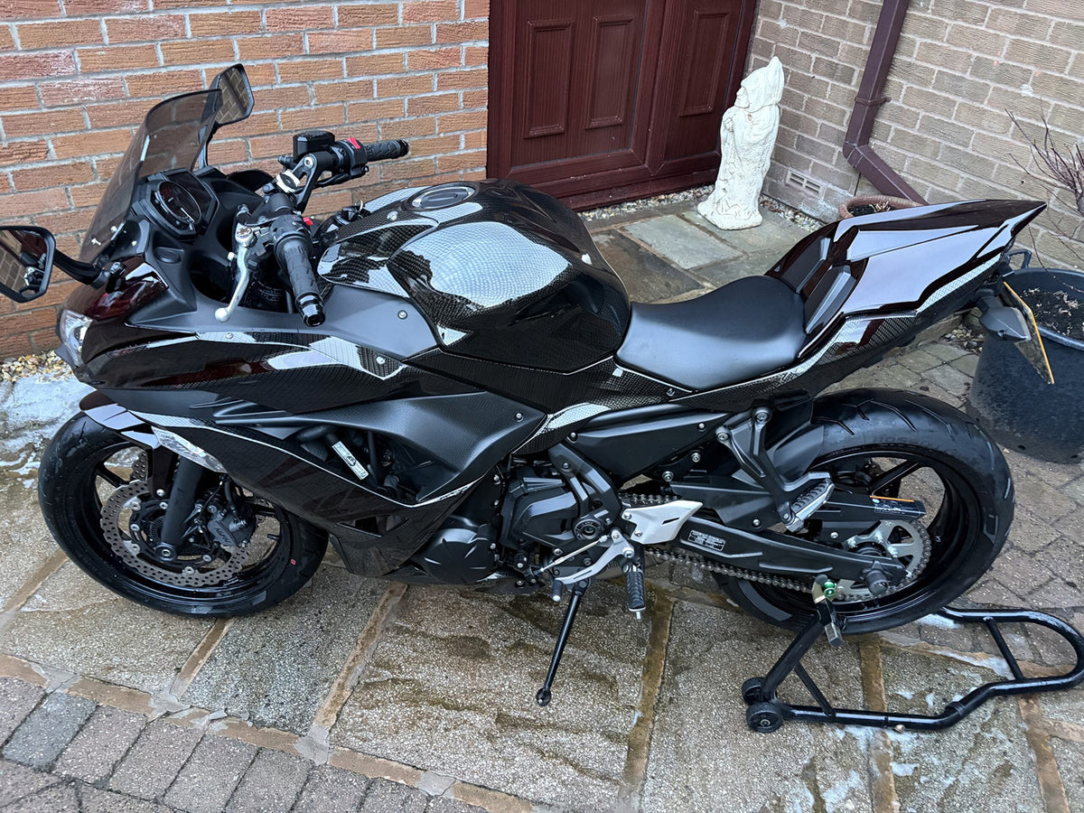 Kit de carenado inyectado de plástico ABS para Kawasaki ER-6F Ninja650R 2017-2019