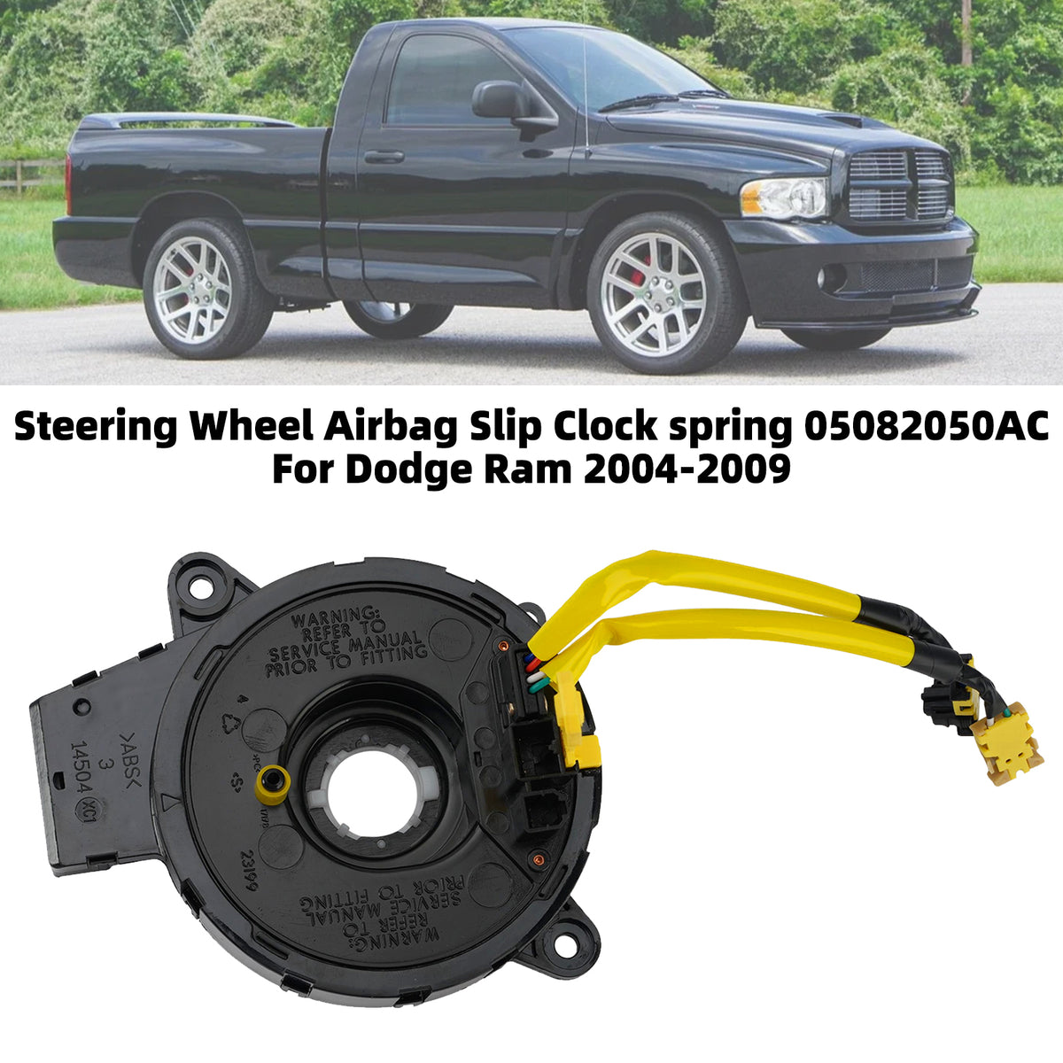 Ressort de Contact Airbag Volant 05082050AC Pour Dodge Ram 1500 2004-2009