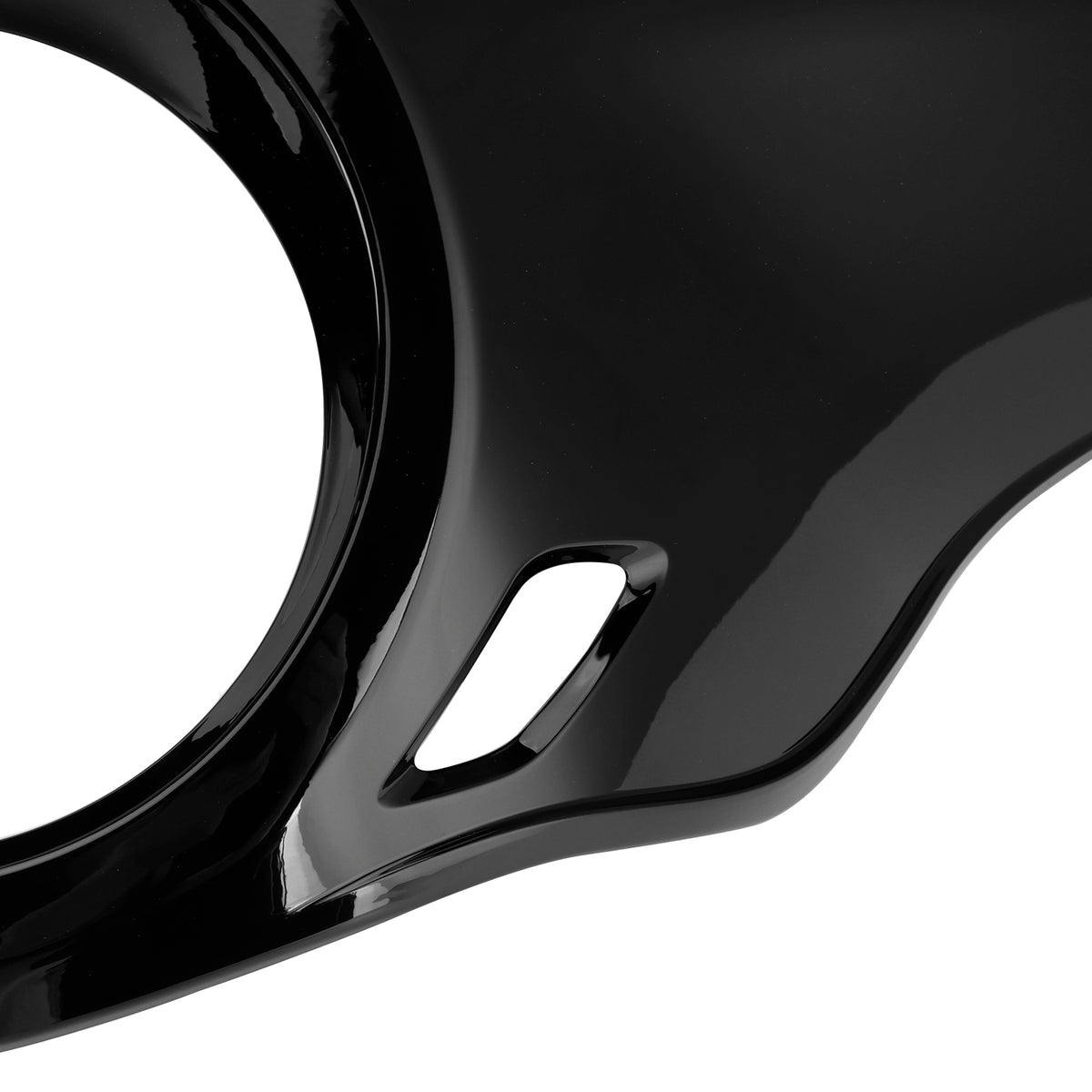 Cupolino parabrezza per HONDA CMX1100 21-24 Nero lucido+Trasparente