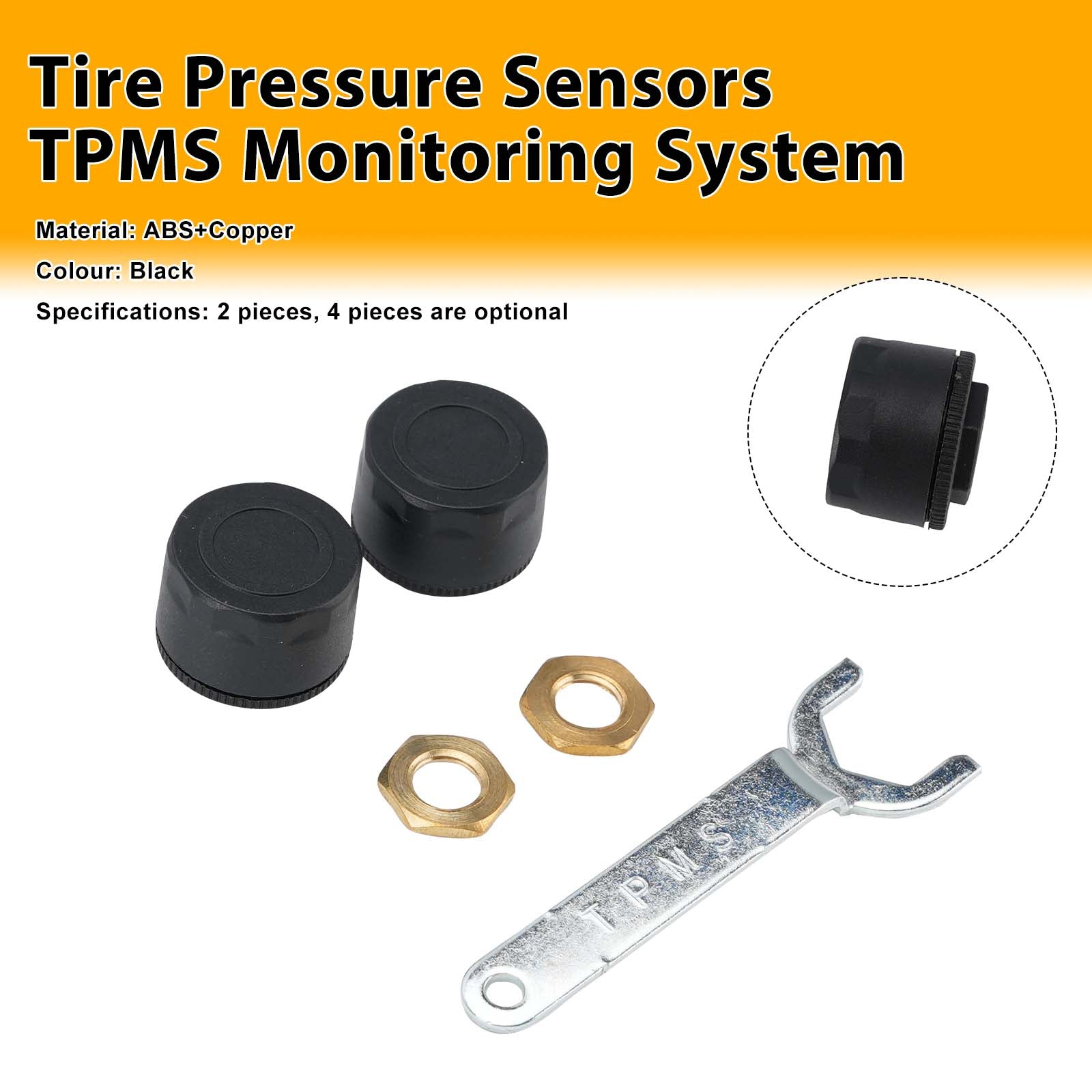 Sistema de monitoreo de presión de neumáticos TPMS para motocicletas