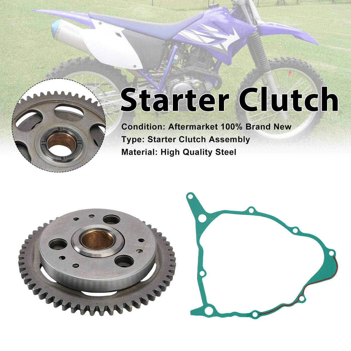 Kits d'embrayage de démarreur unidirectionnel 5H0-15451-00 pour Yamaha TTR XT ST 225 TTR230