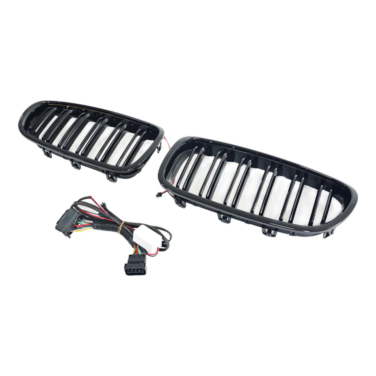 Front Bumper Grill Grille Pour BMW 5 Series F10 F11 2010-2016 W/LED