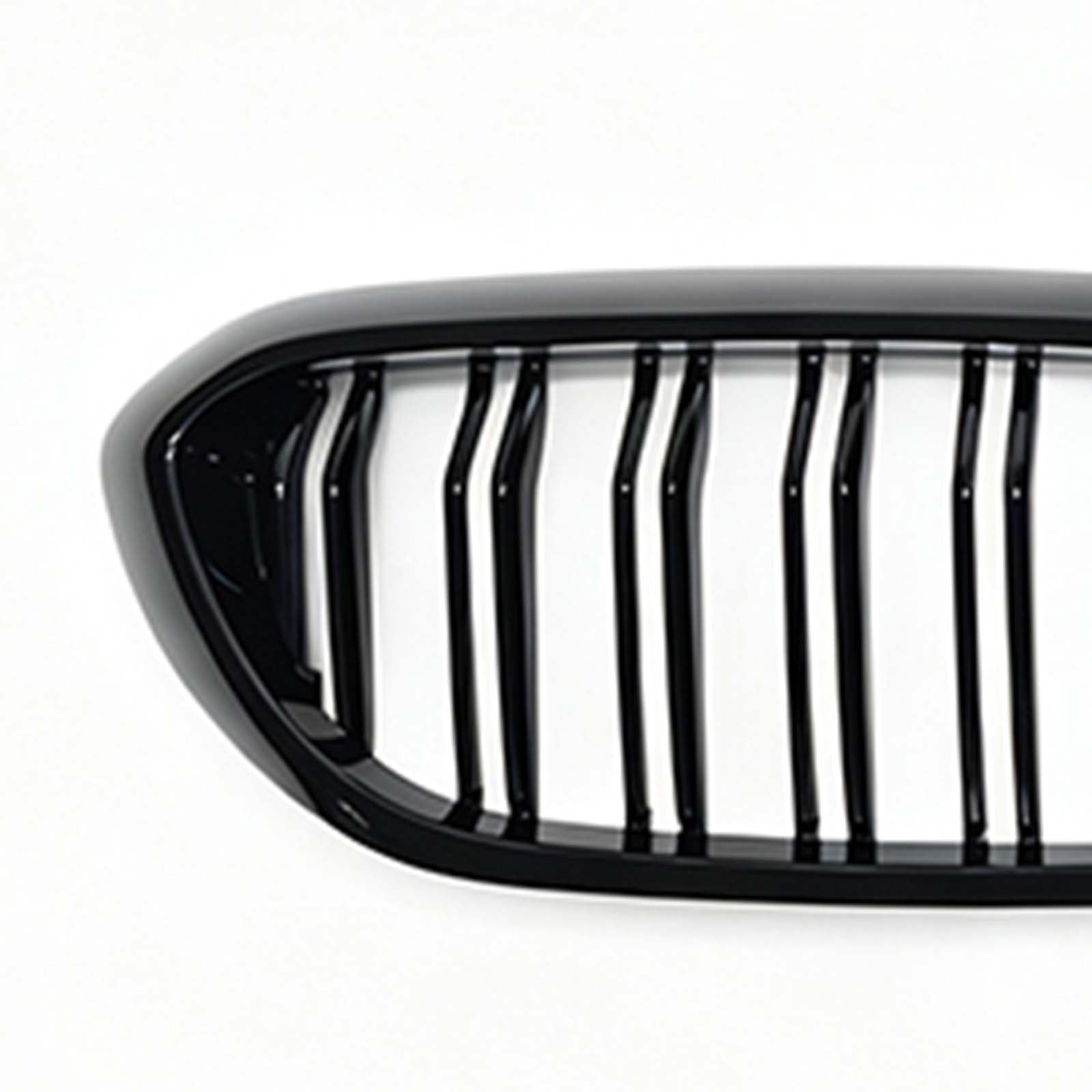 Double Slat Front Kidney Grille Pour BMW 5 Series G30 G31 2017-2020 W/LED