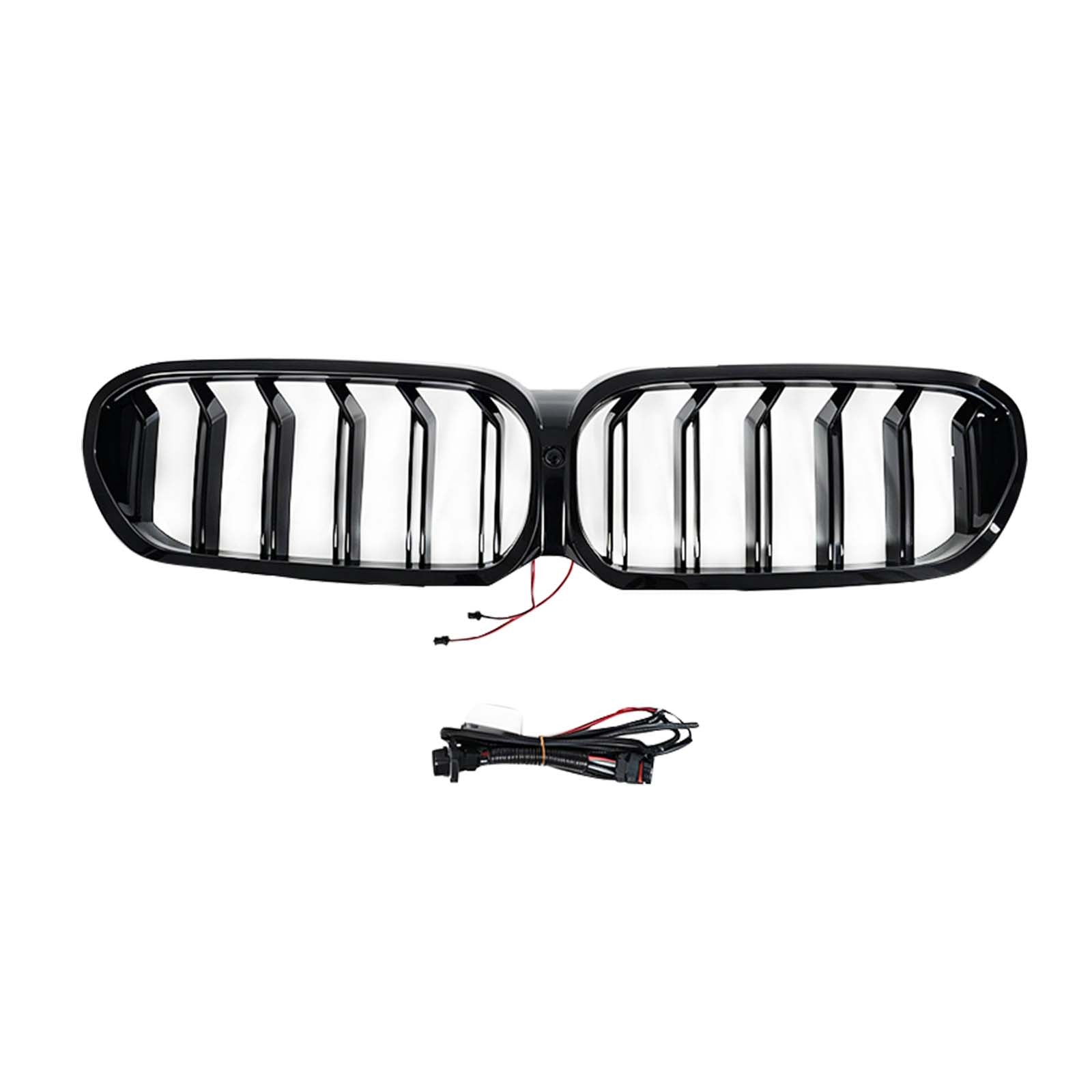 Front Kidney Grill Grille Pour BMW 5-Series G30 G38 2021-2024 W/LED