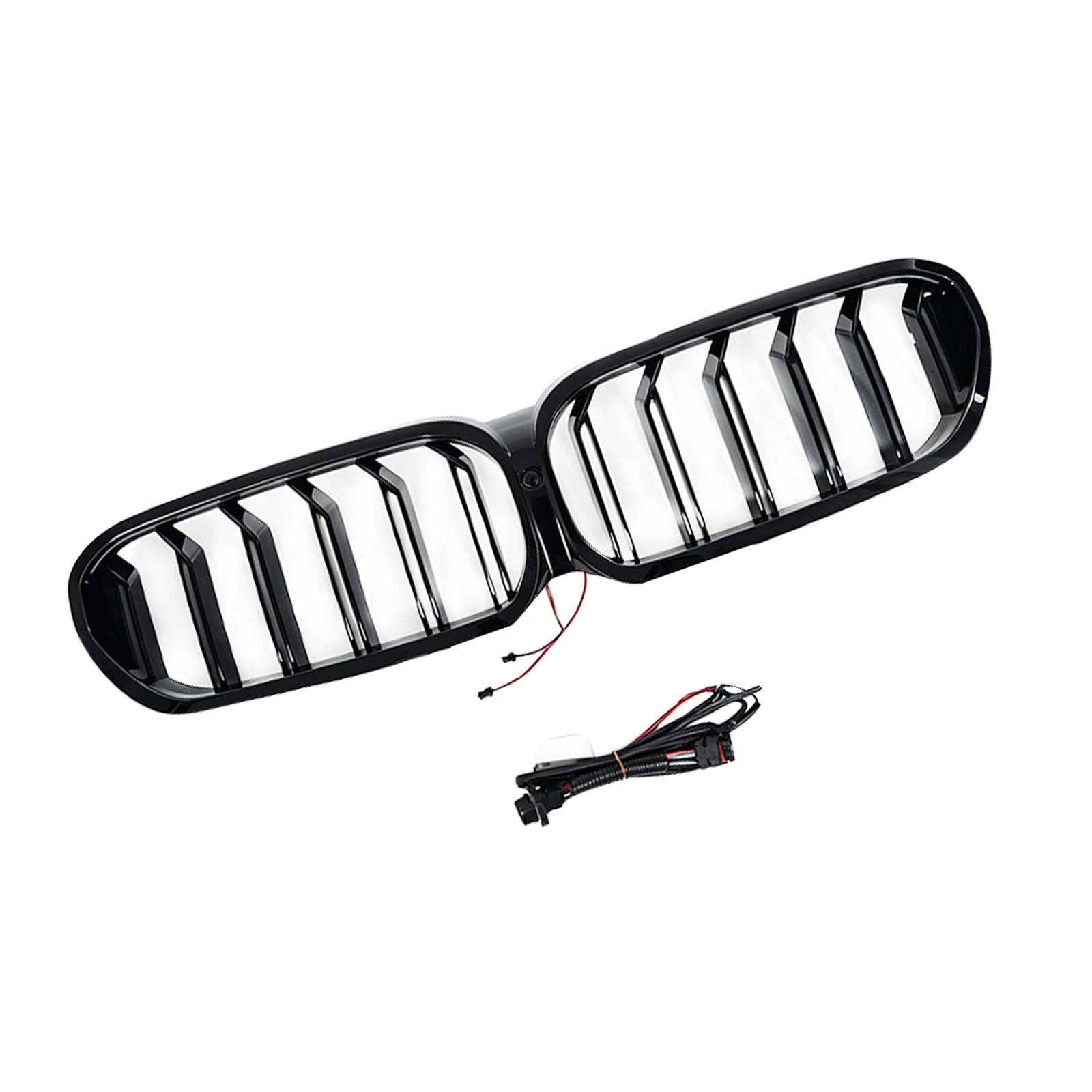 Front Kidney Grill Grille Pour BMW 5-Series G30 G38 2021-2024 W/LED