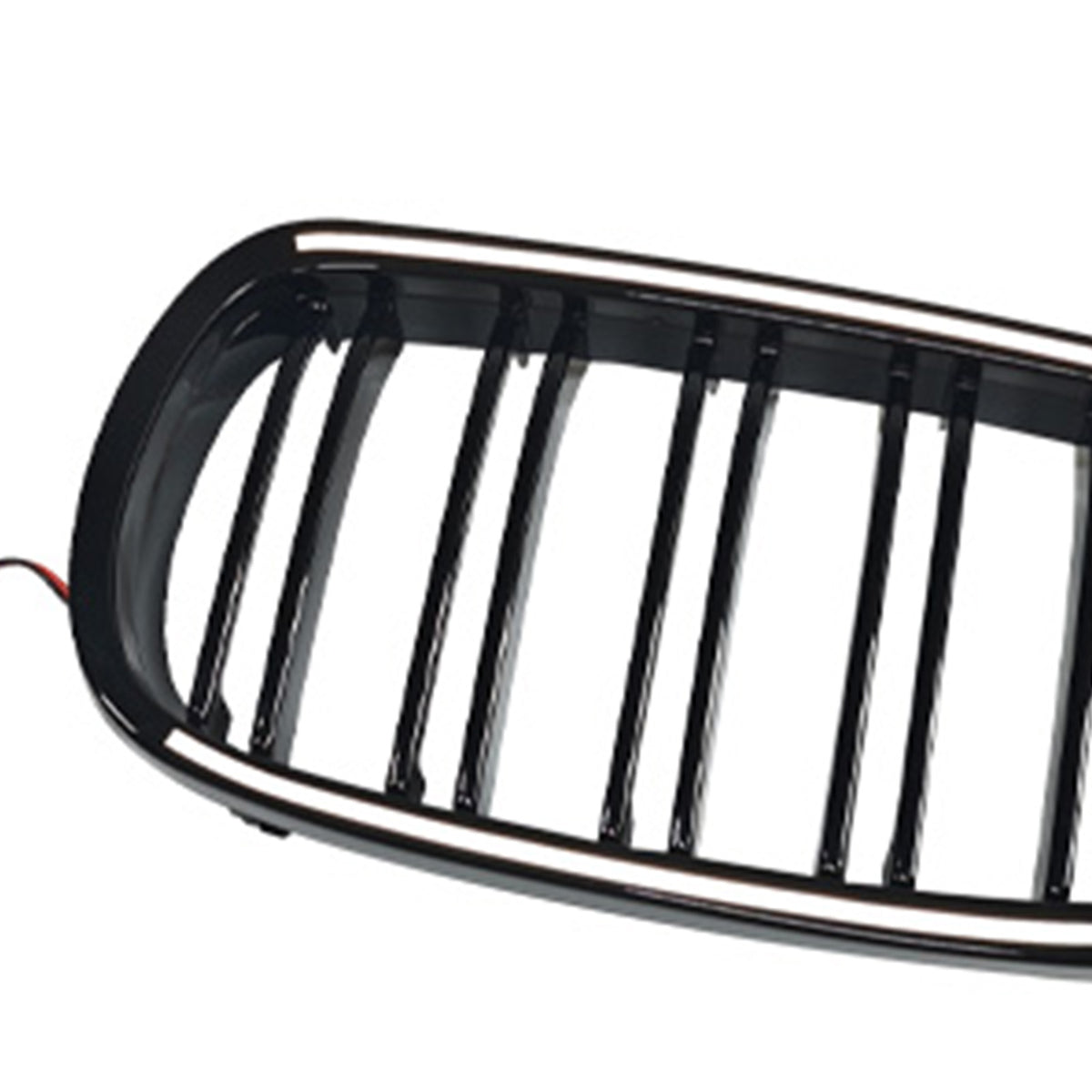 Black Front Kidney Grill Grille Pour BMW E92 E93 LCI 2Doors 2010-2013 W/LED
