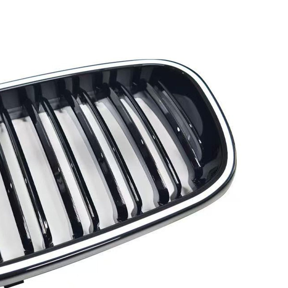Black Front Bumper Grille Pour BMW 3 Series E46 4-Door Pre-LCI 1999-2001 W/LED
