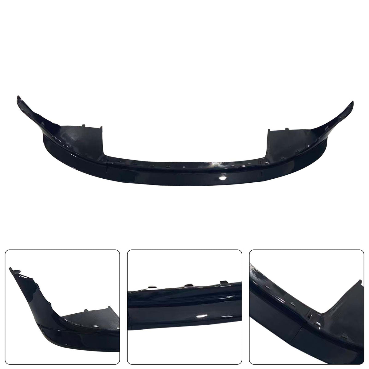 Black Front Bumper Spoiler Lip Splitter Pour MINI COOPER JCW R55 R56 2006-2013