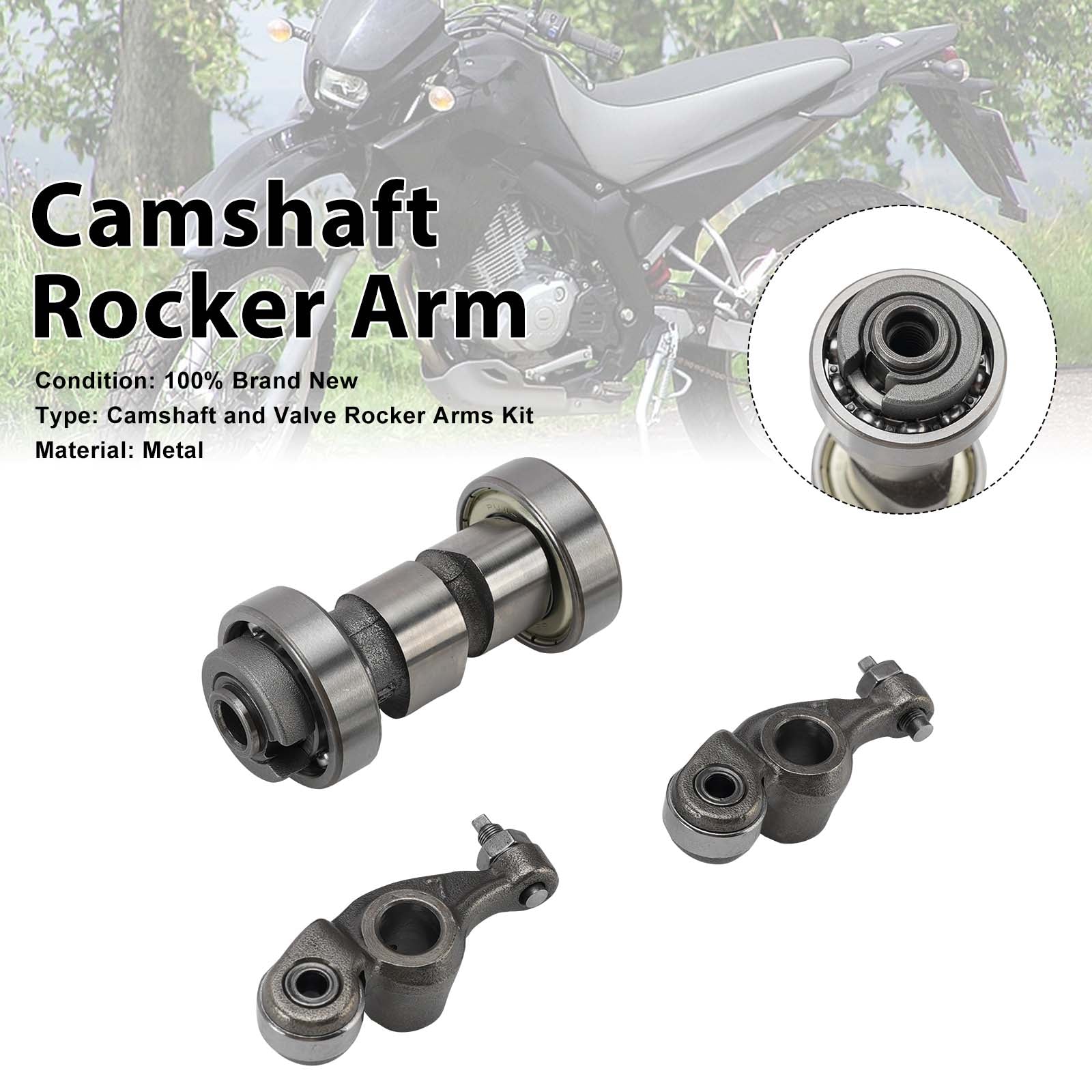 Kit de culbuteur d'arbre à cames pour Yamaha YBR125 XTZ125 XT125R XT125X