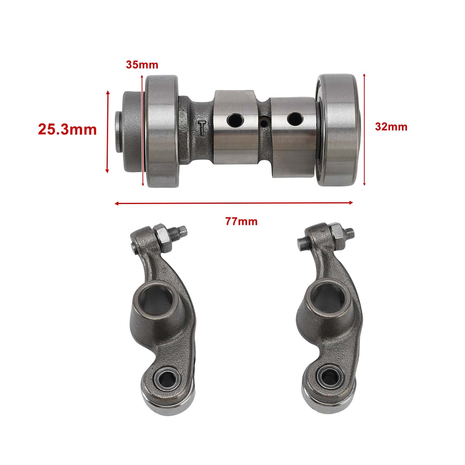 Kit de culbuteur d'arbre à cames pour Yamaha YBR125 XTZ125 XT125R XT125X