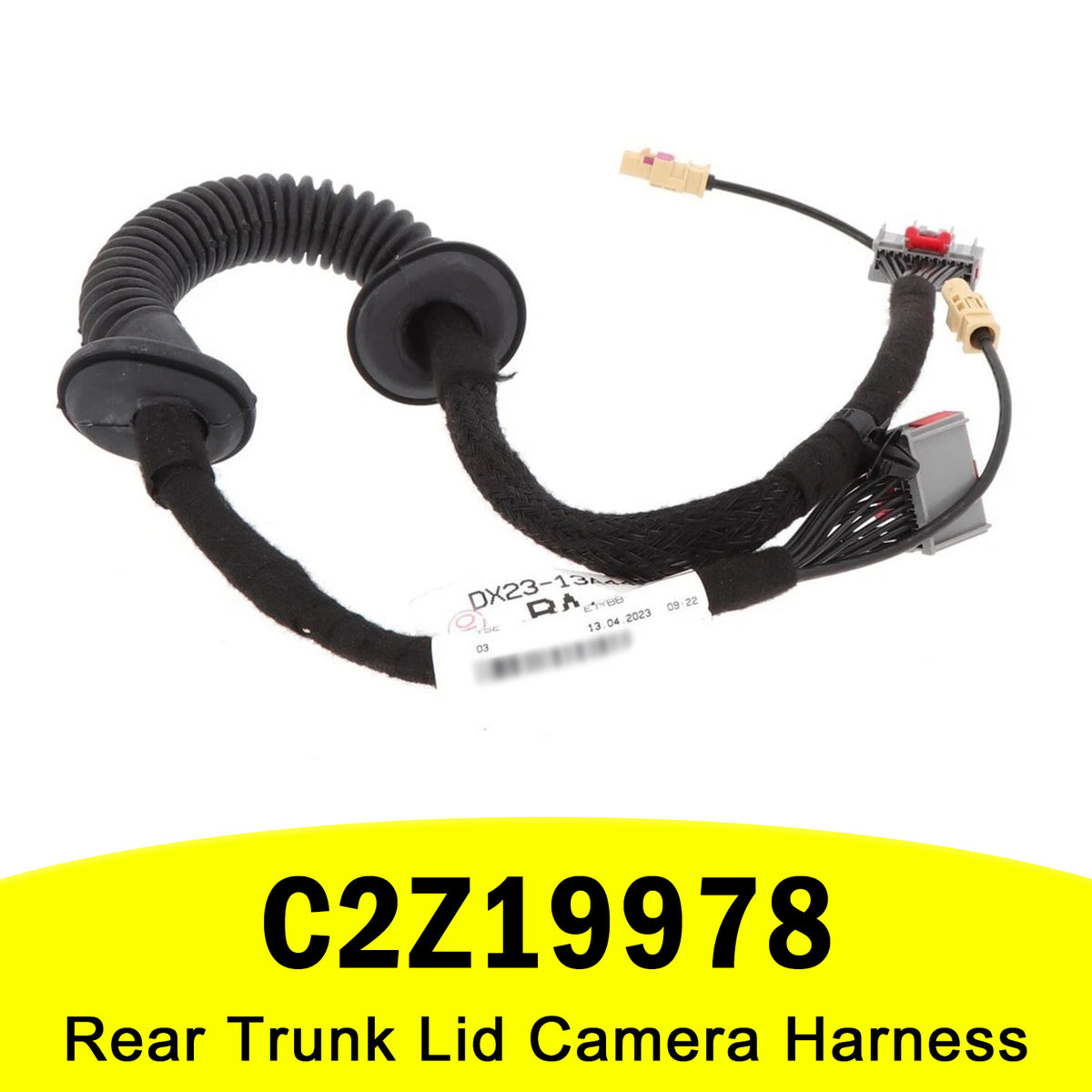 Faisceau caméra coffre arrière C2Z19978 pour Jaguar XF 2009-2015