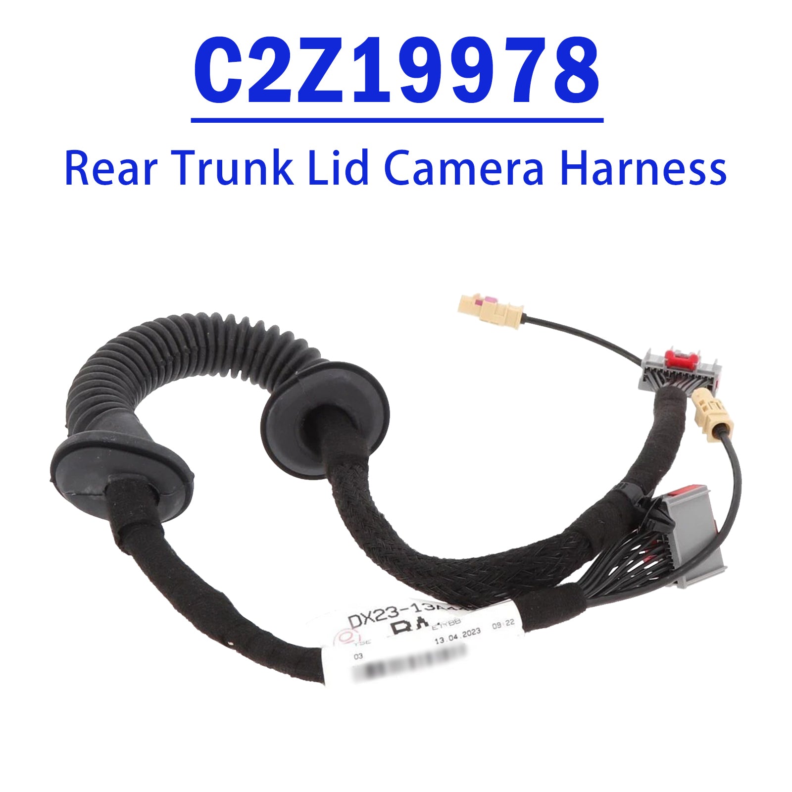 Faisceau caméra coffre arrière C2Z19978 pour Jaguar XF 2009-2015