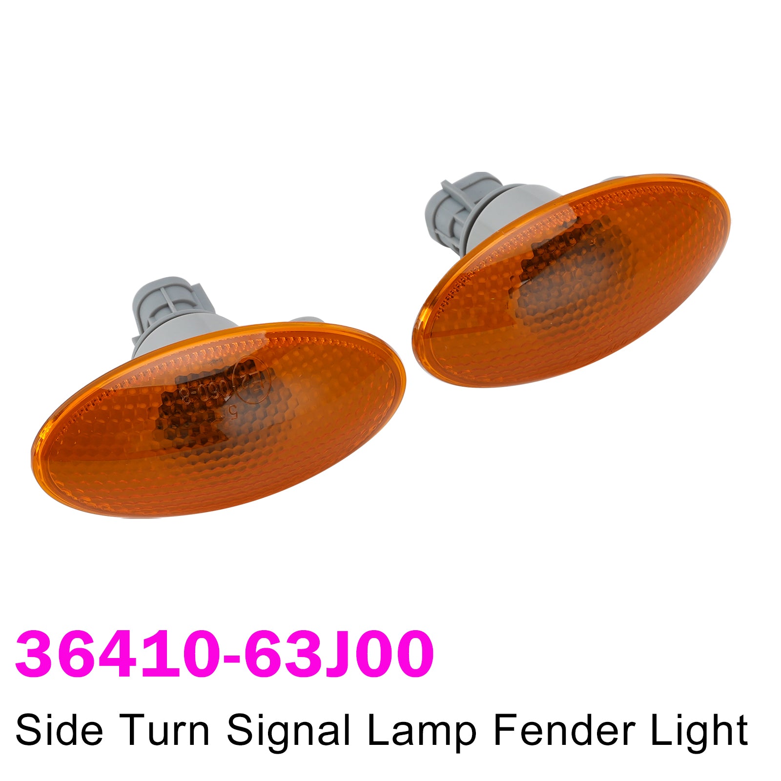 Luz de señal de giro lateral de ala para Suzuki Swift Grand Vitara 36410-63J00