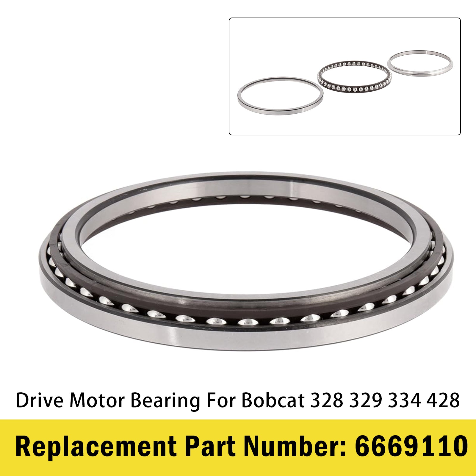 Cuscinetto 6669110 per motore da viaggio Bobcat 425 428 331 334 328 329 325