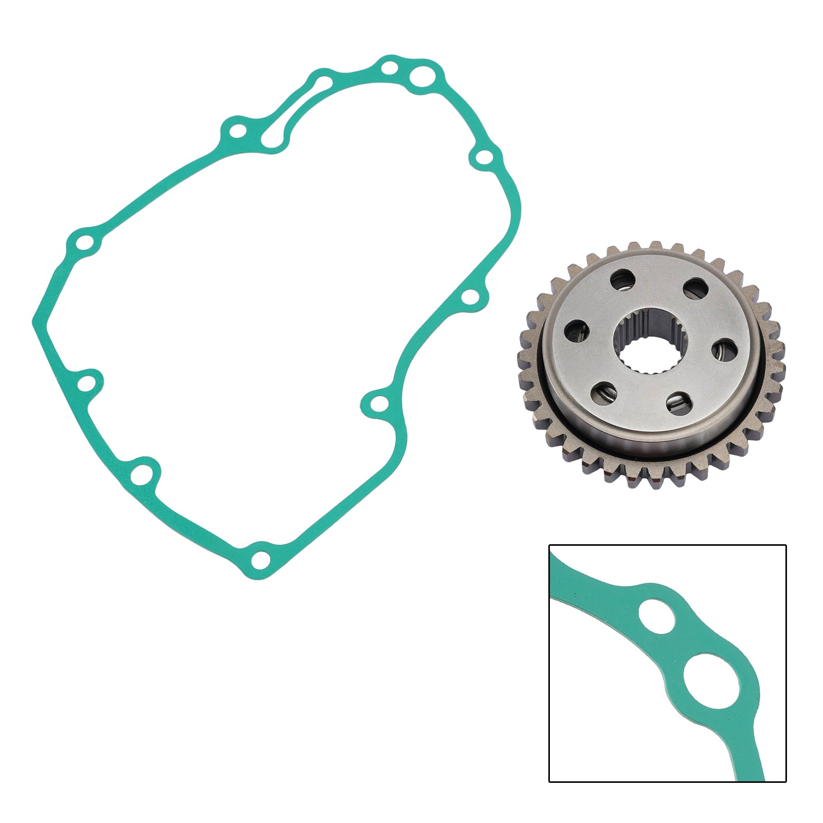 Embrayage Démarreur Avec Joint Couvercle Stator 11395-Hp1-600 Pour Honda Trx450R