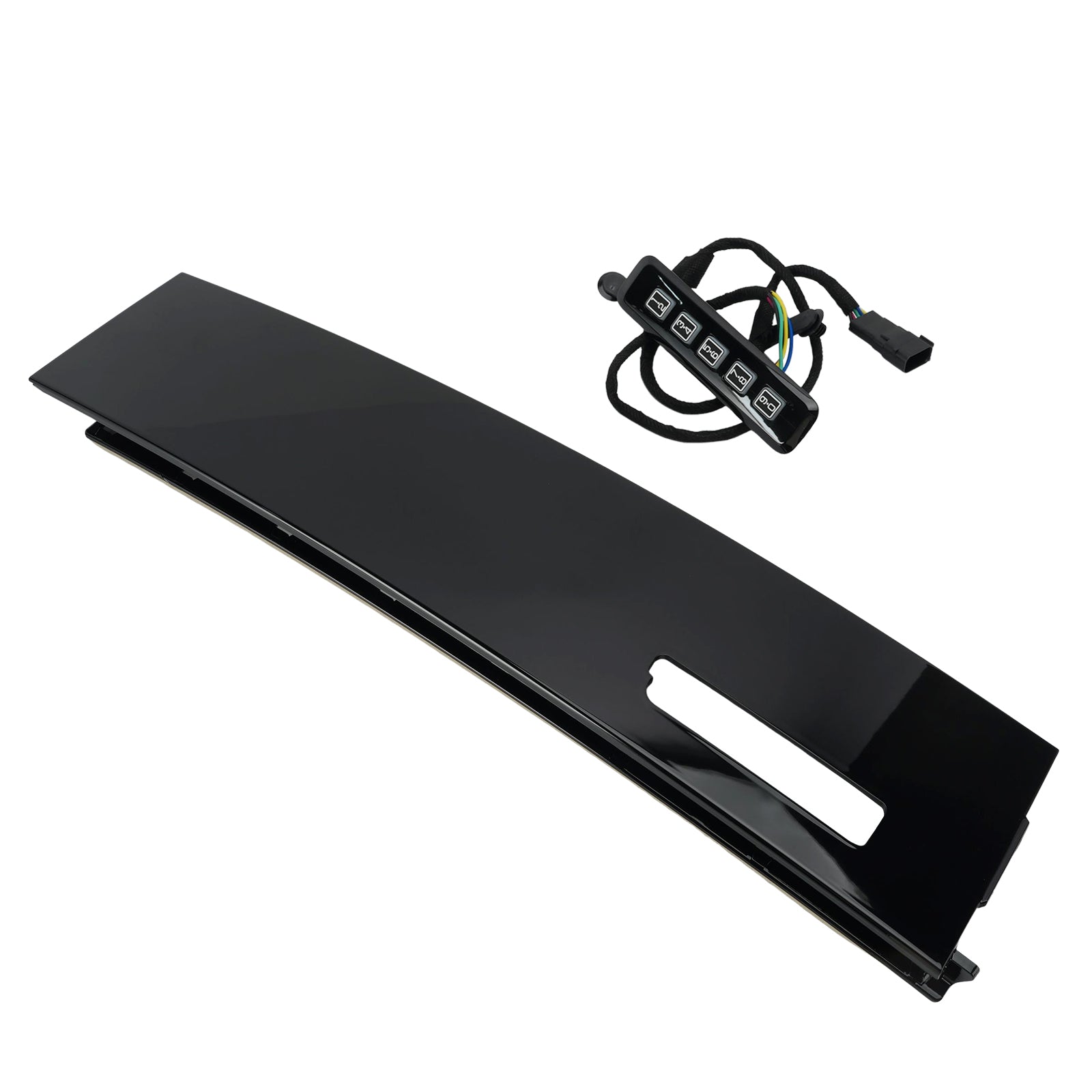 Moulure de Montant B avec Clavier d'Entrée Sans Clé Pour Ford F-Series 17-26