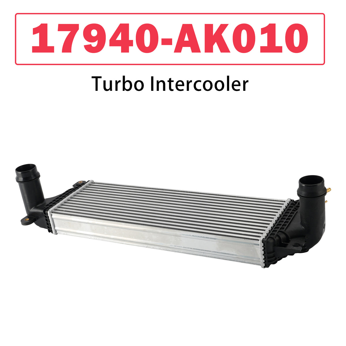 Intercooler turbo 17940-AK010 pour Toyota Tacoma 2.4L 2024-2026