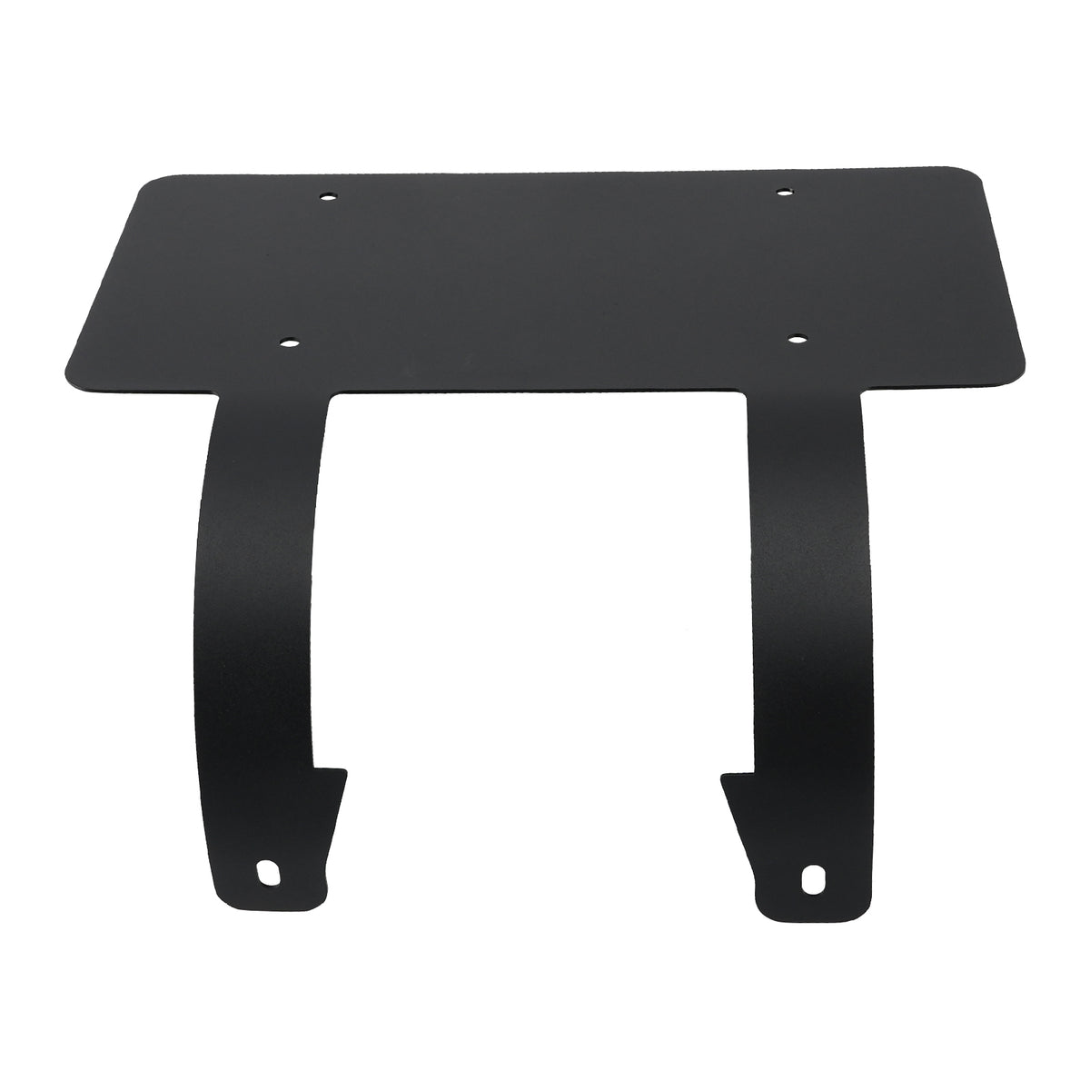 Protège-cerfs camion semi-remorque Support plaque inox Noir