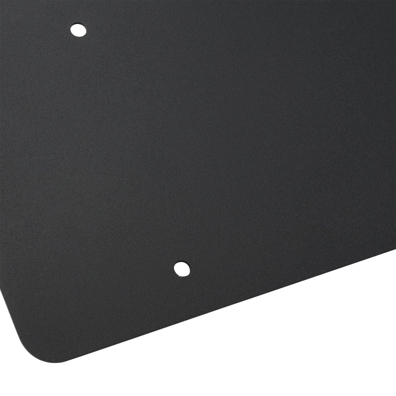Protège-cerfs camion semi-remorque Support plaque inox Noir