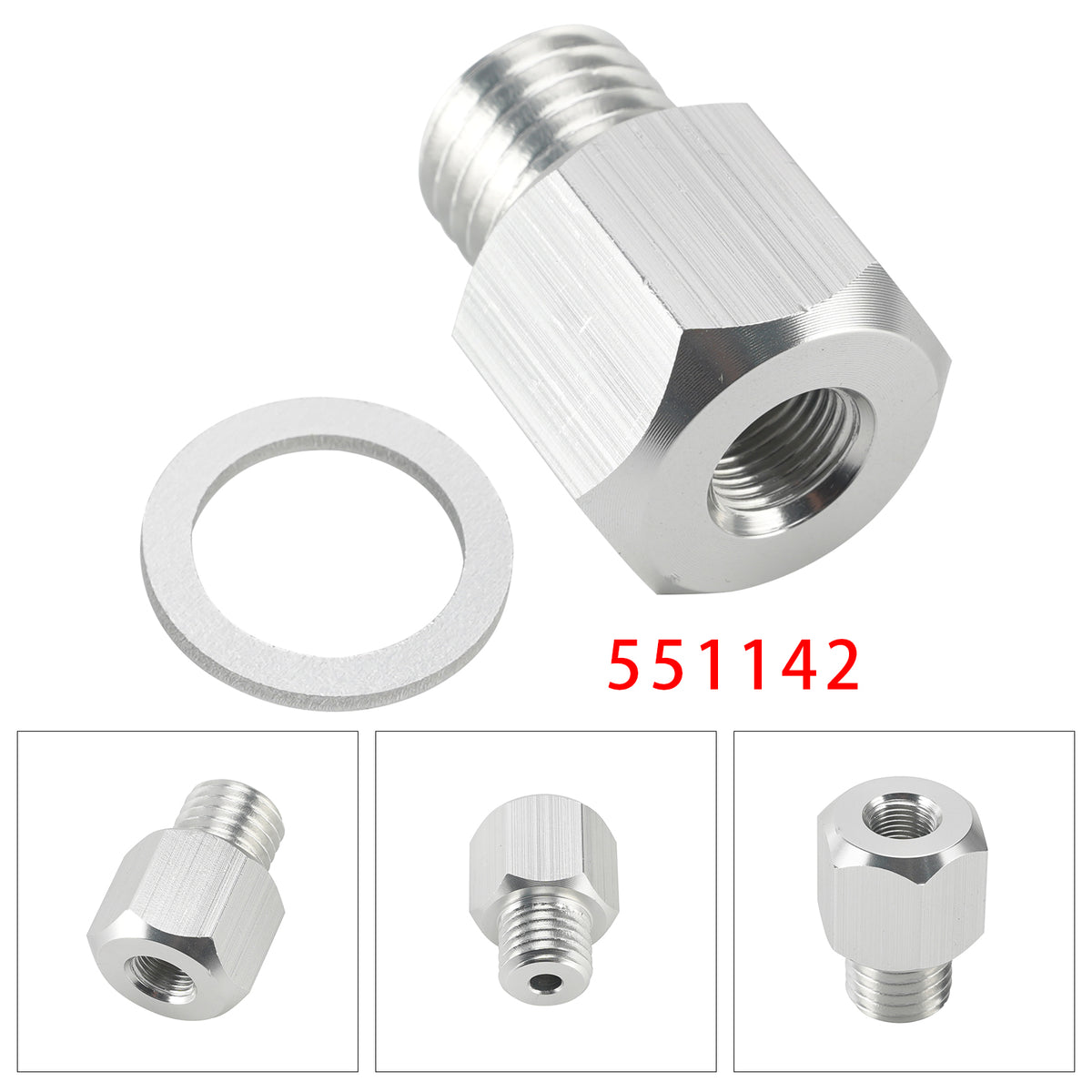 Adattatore per manometro Sensore pressione olio maschio Adattatore M16-2.0 551142