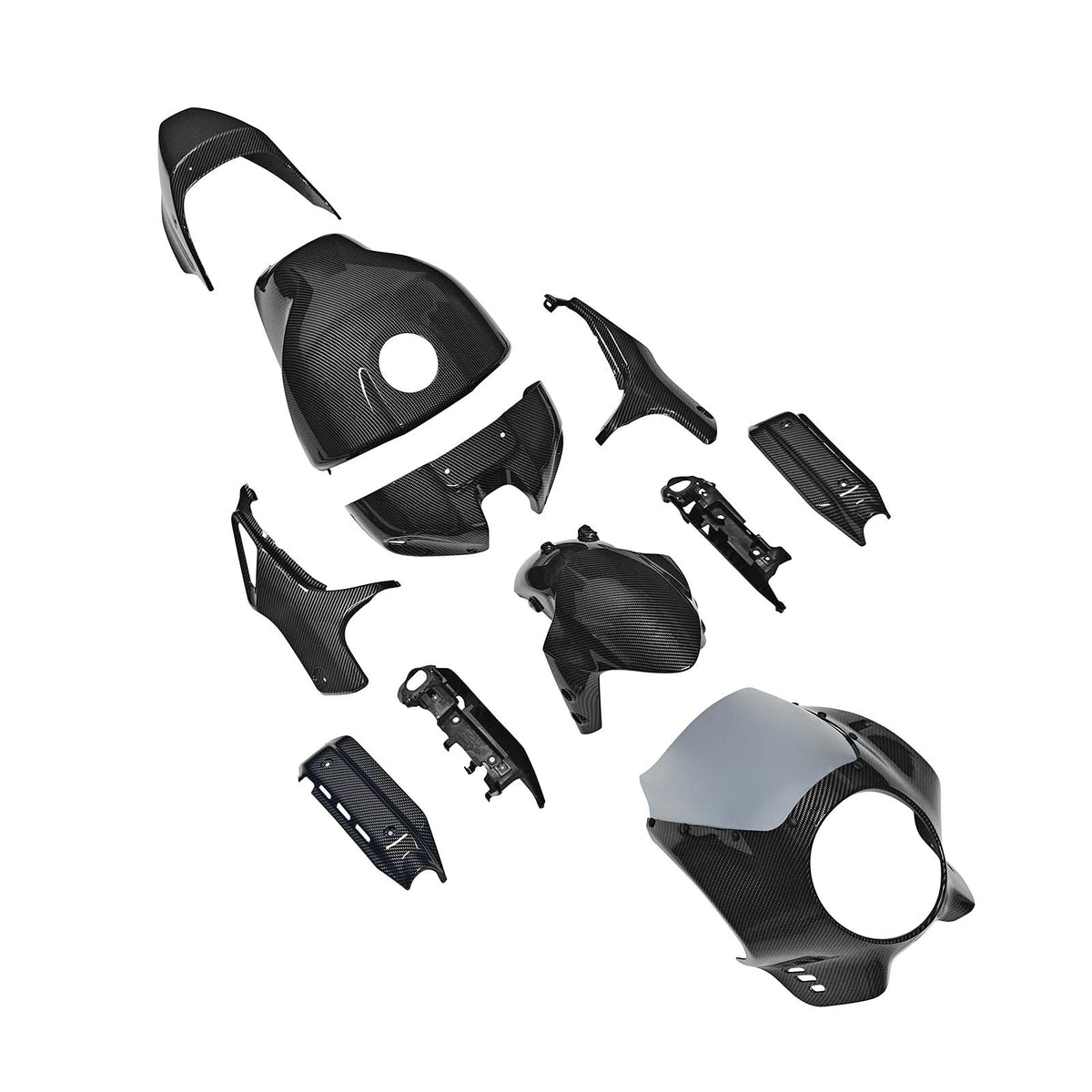 Injektion ABS Plastikkörperverkleidungskit für Yamaha XSR900 2022-2026 001#