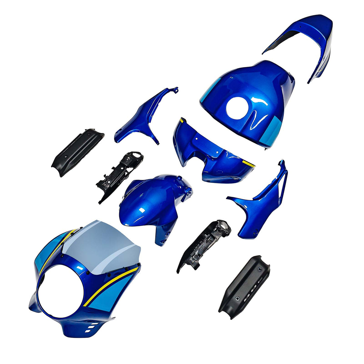 Injektion ABS Plastikkörperverkleidungskit für Yamaha XSR900 2022-2026 004#