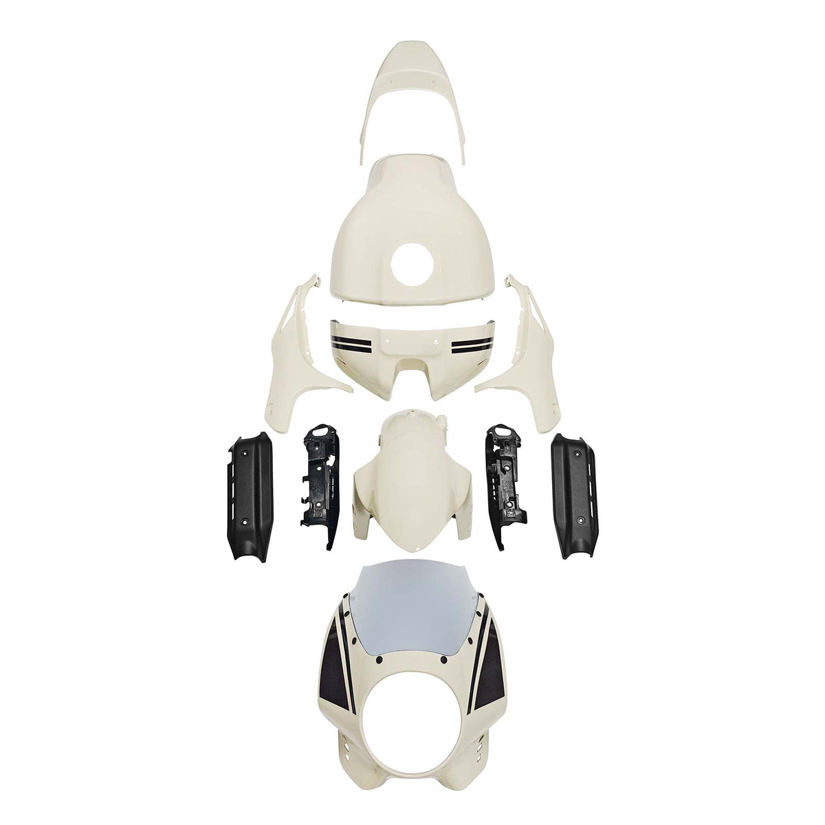 Kit plastica ABS ad iniezione per Yamaha XSR900 2022-2026 005#