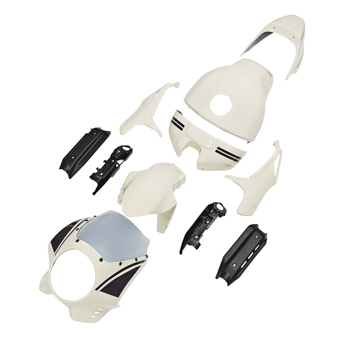 Kit plastica ABS ad iniezione per Yamaha XSR900 2022-2026 005#