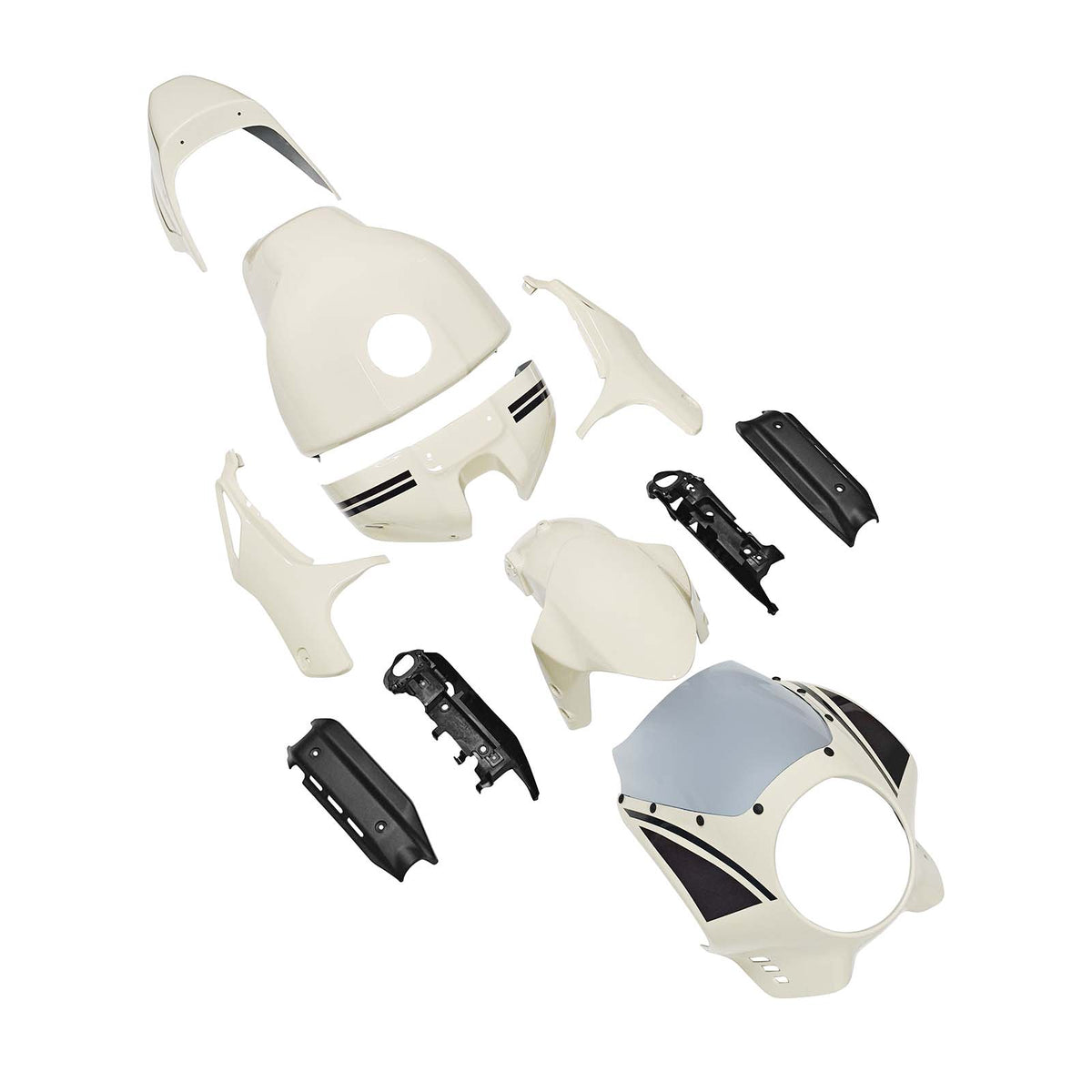 Kit plastica ABS ad iniezione per Yamaha XSR900 2022-2026 005#