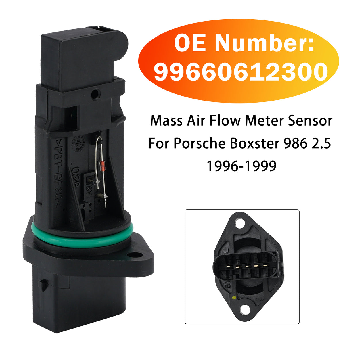Senzor mase zraka 99660612300 za Porsche Boxster 986 2.5 1996-1999