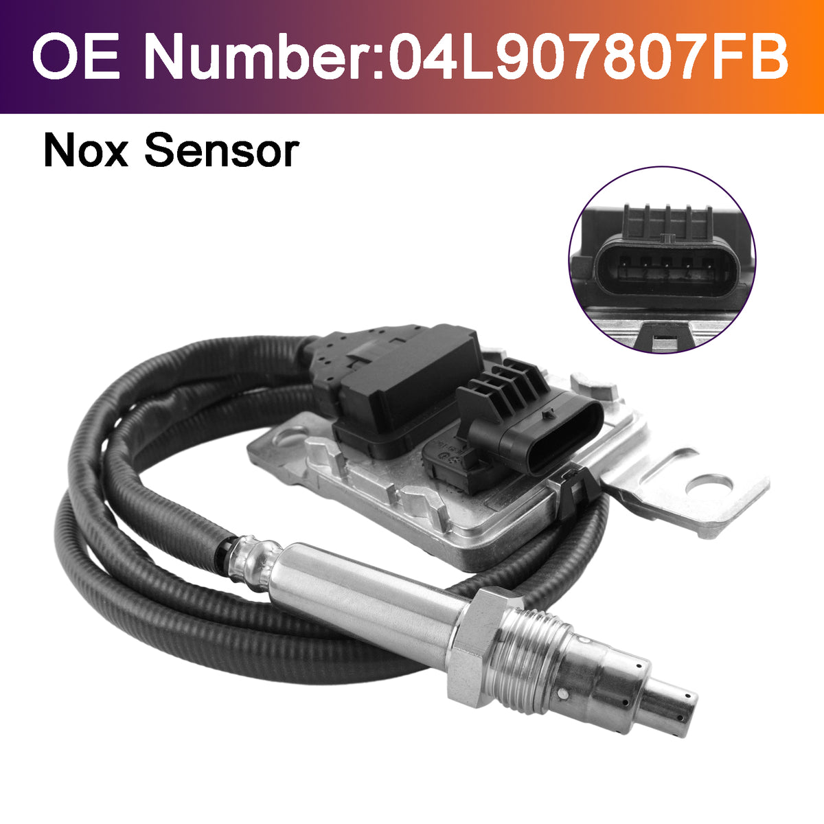 Capteur D’oxyde D’azote NOx 04L907807FB SNS0436H Pour VW Crafter 2017‑2025 2.0L
