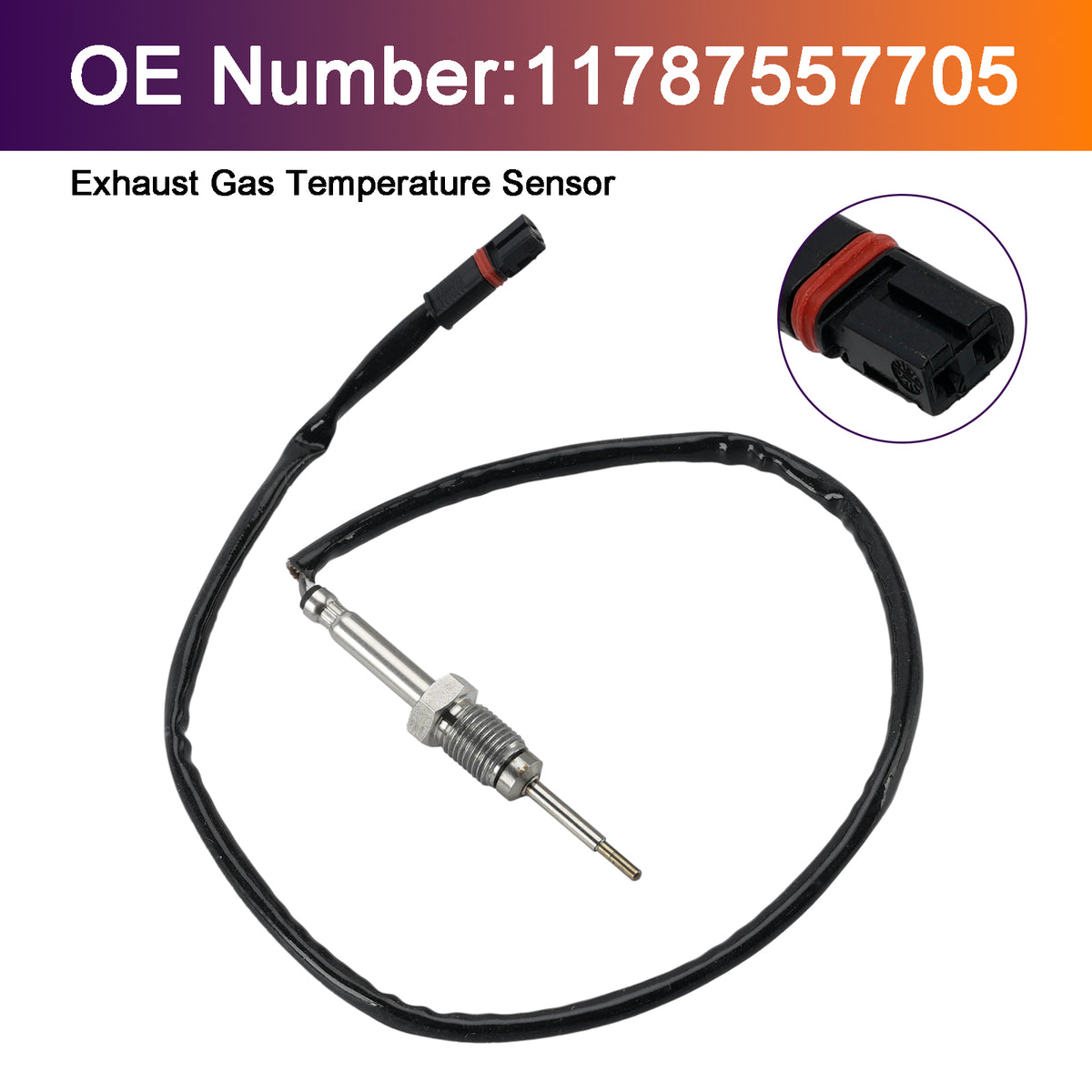 Capteur Température Gaz D’échappement 11787557705 Pour BMW 1/3 Série E87 E90 E92