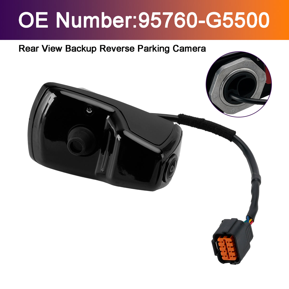 Cámara de marcha atrás de estacionamiento 95760-G5500 para Kia Niro 2019-2022