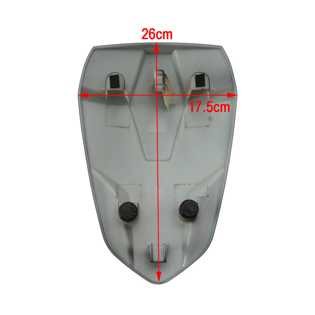 Capot de carénage de passager de couverture de siège arrière pour BMW S1000RR 2023-2026 Black