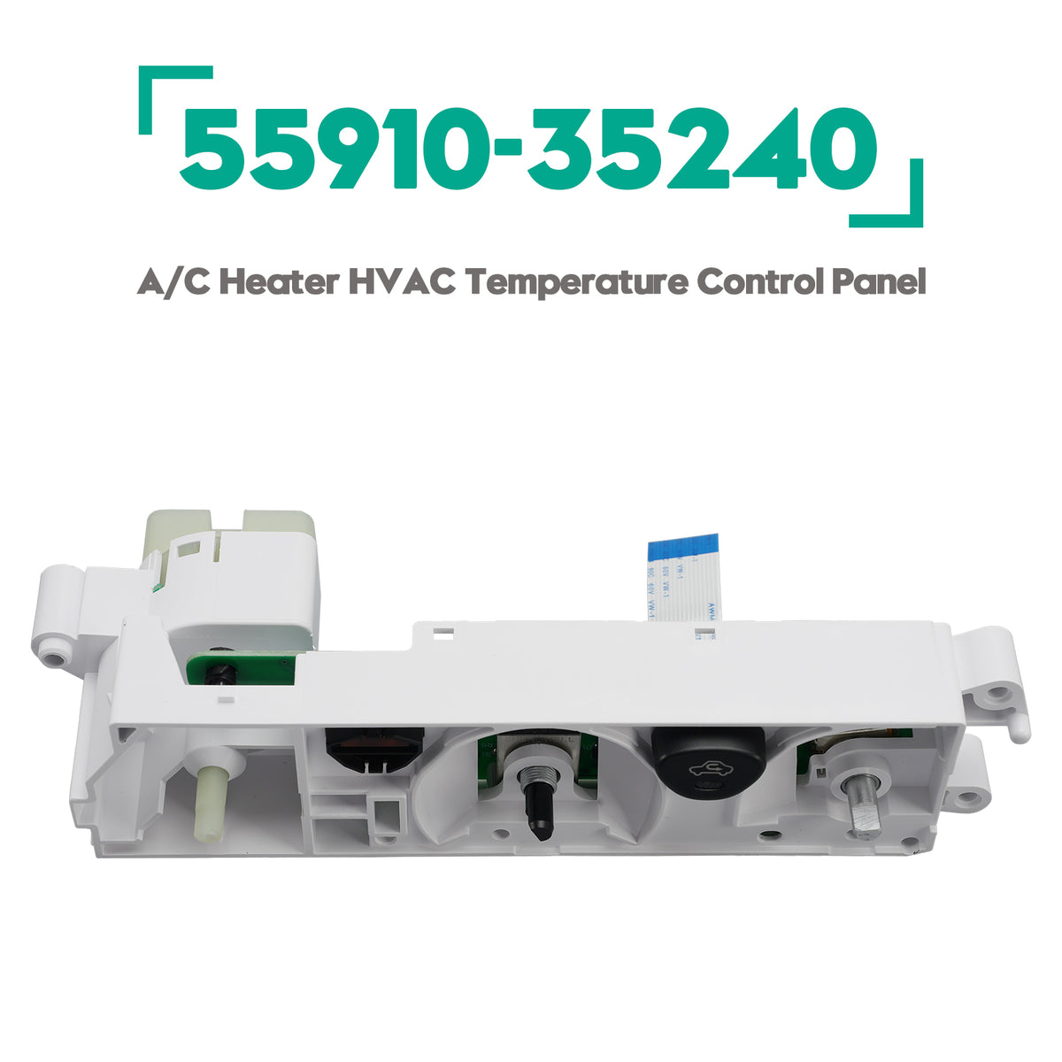 Panel de control de temperatura HVAC 55910-35240 para Toyota Tacoma 2001-04
