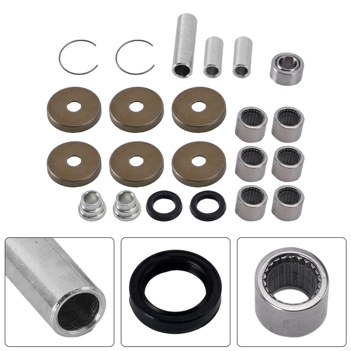 Kit de rodamientos de barra de acoplamiento 27-1046 para Honda XR250R XR350R XR600R XR650L 93-19