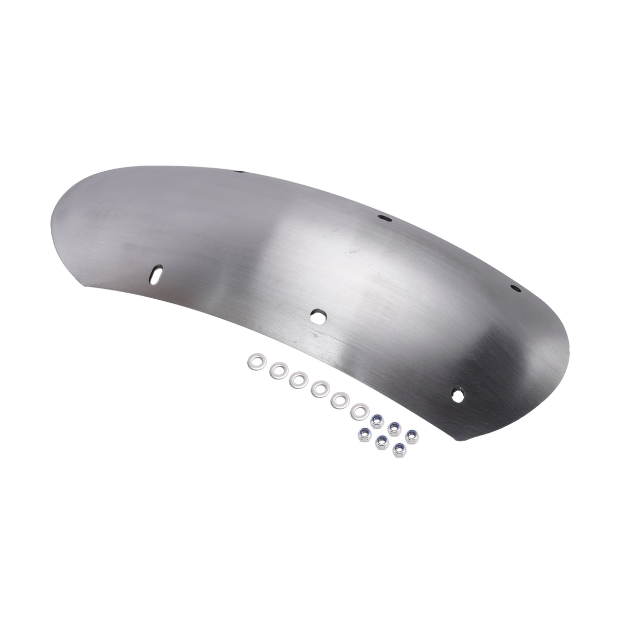 Garde-boue avant en alliage d'aluminium pour Street Scrambler 900 2026-2027 Silver