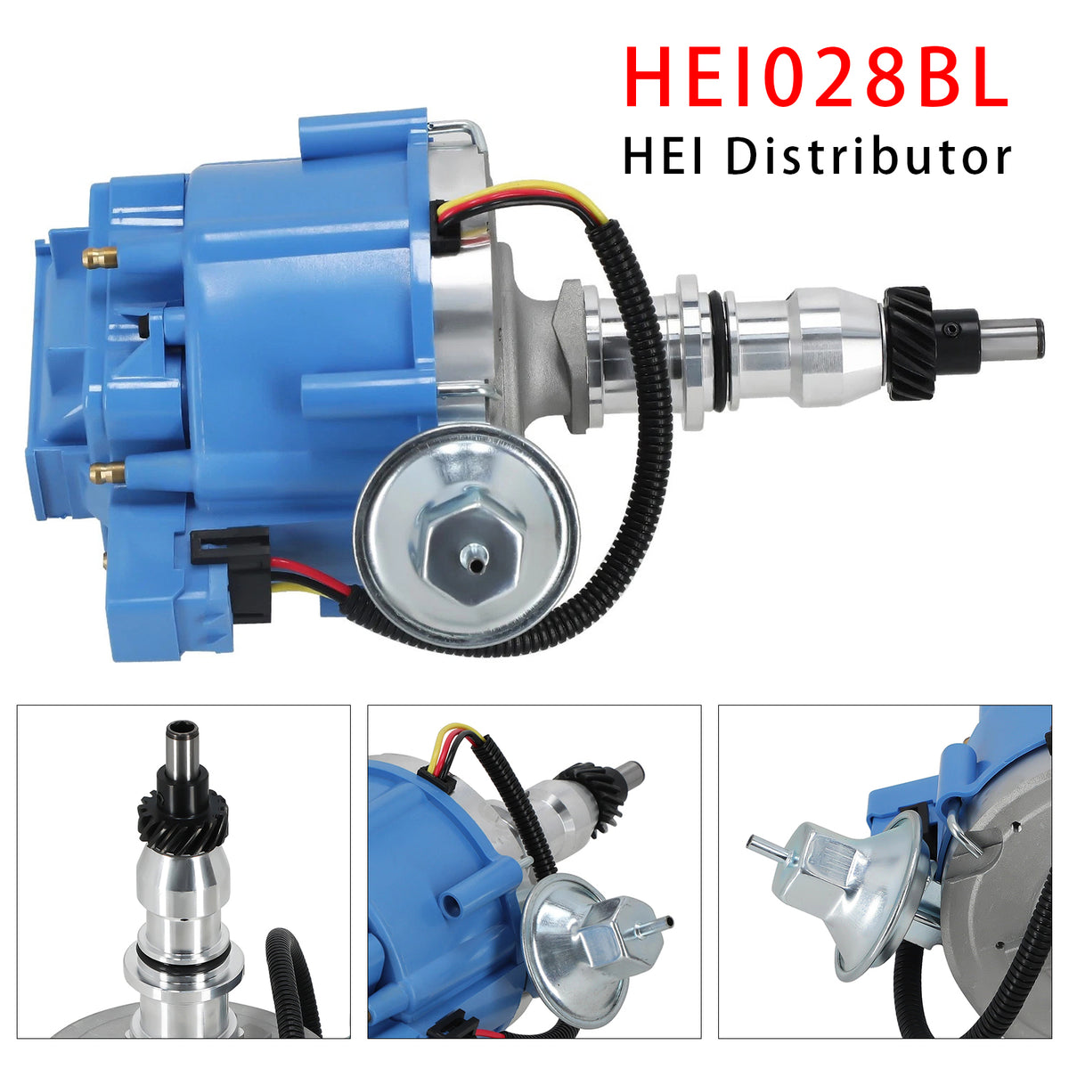Distributeur d'allumage HEI028BL Pour Ford 300Ci 4.9L L6