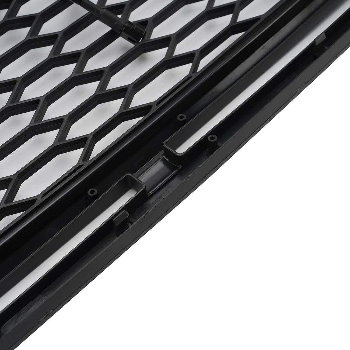 Matte Black Front Bumper Grille Pour Ford Transit Custom Trail 2018-2023 W/3LED