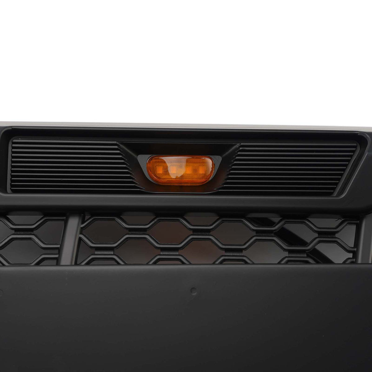 Matt Black Front Bumper Grill Grille Pour Ford Ranger 2001-2003 With LED Light
